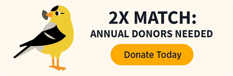 2x Match: annual Donors Needed