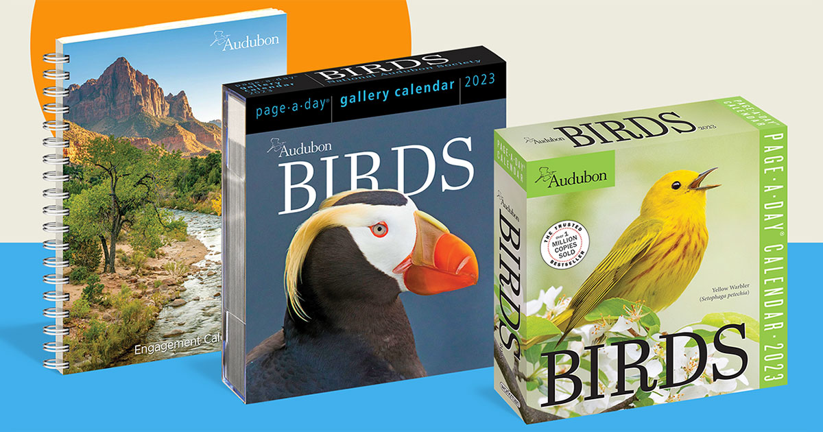 The 2023 Audubon Calendars.