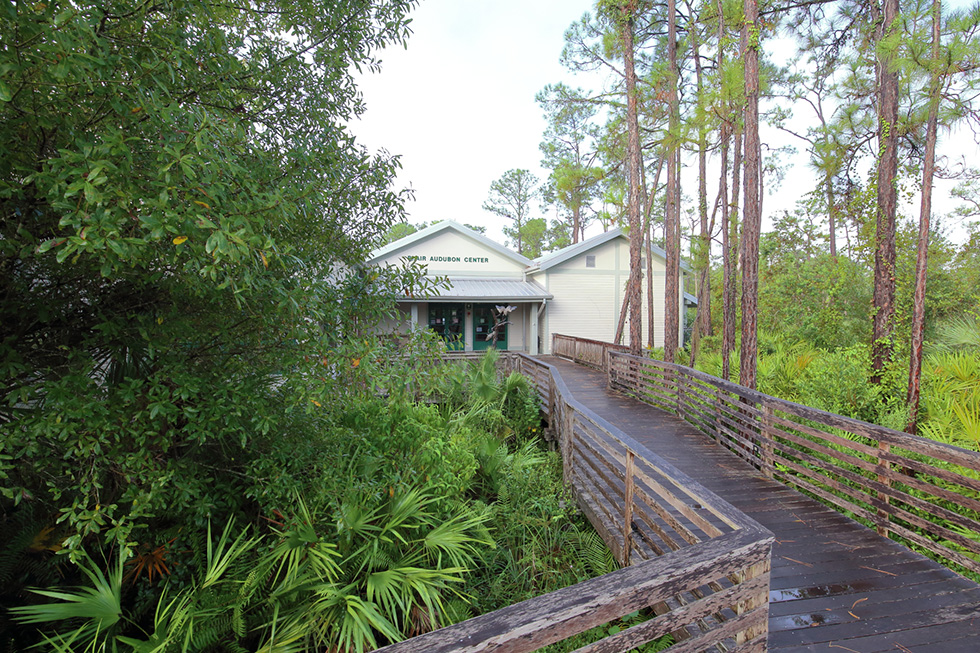 The Audubon Blair Visitor Center.