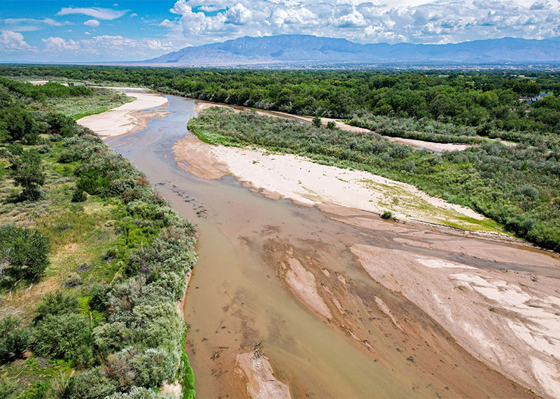 Rio Grande in New Mexico.