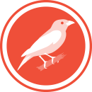 Scarlet Tanager Icon.