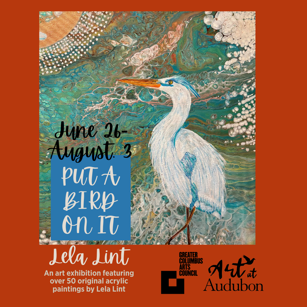 Put A Bird On It Art Exhibition