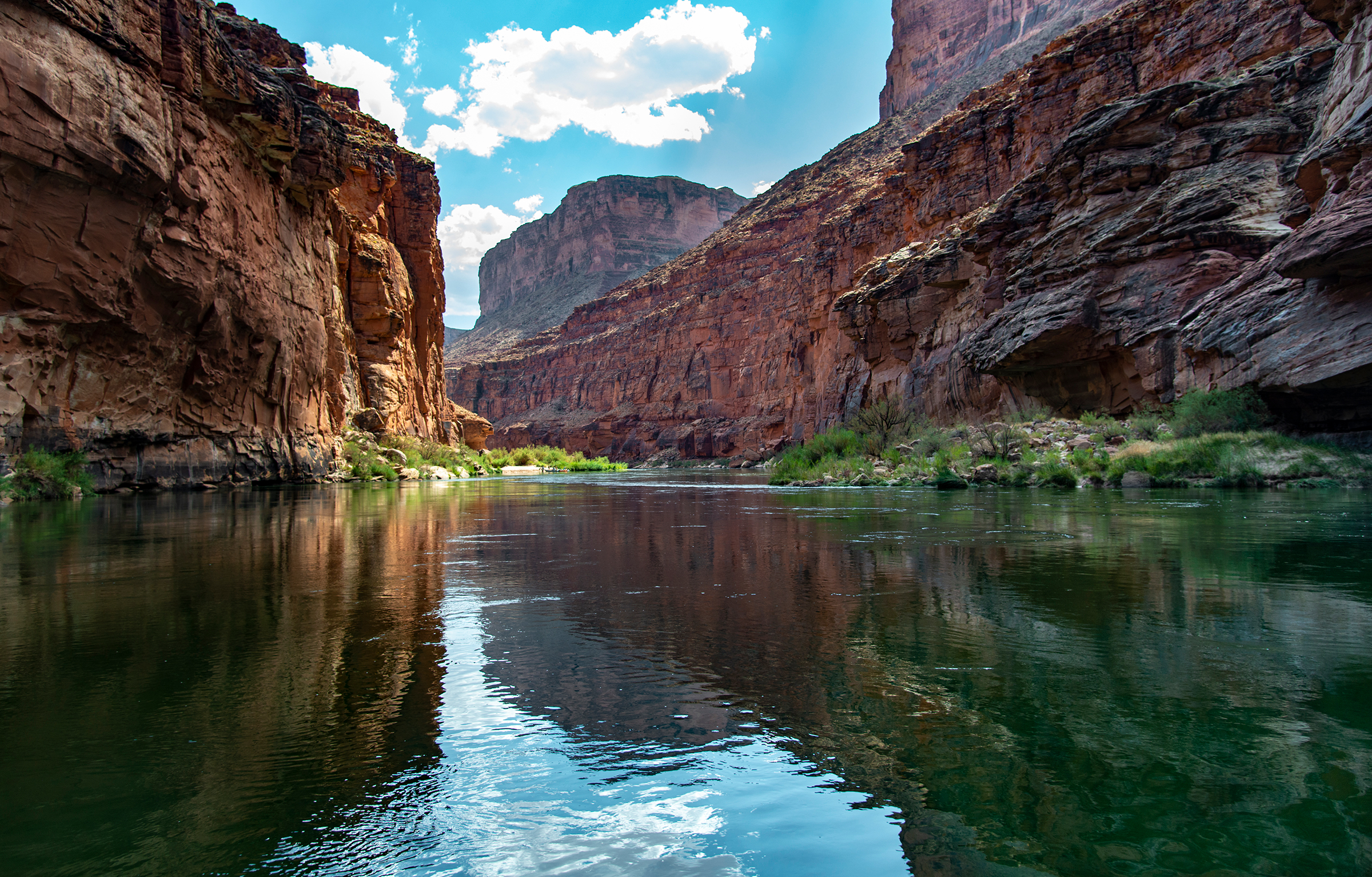 The Colorado River in Grand Canyon National Park