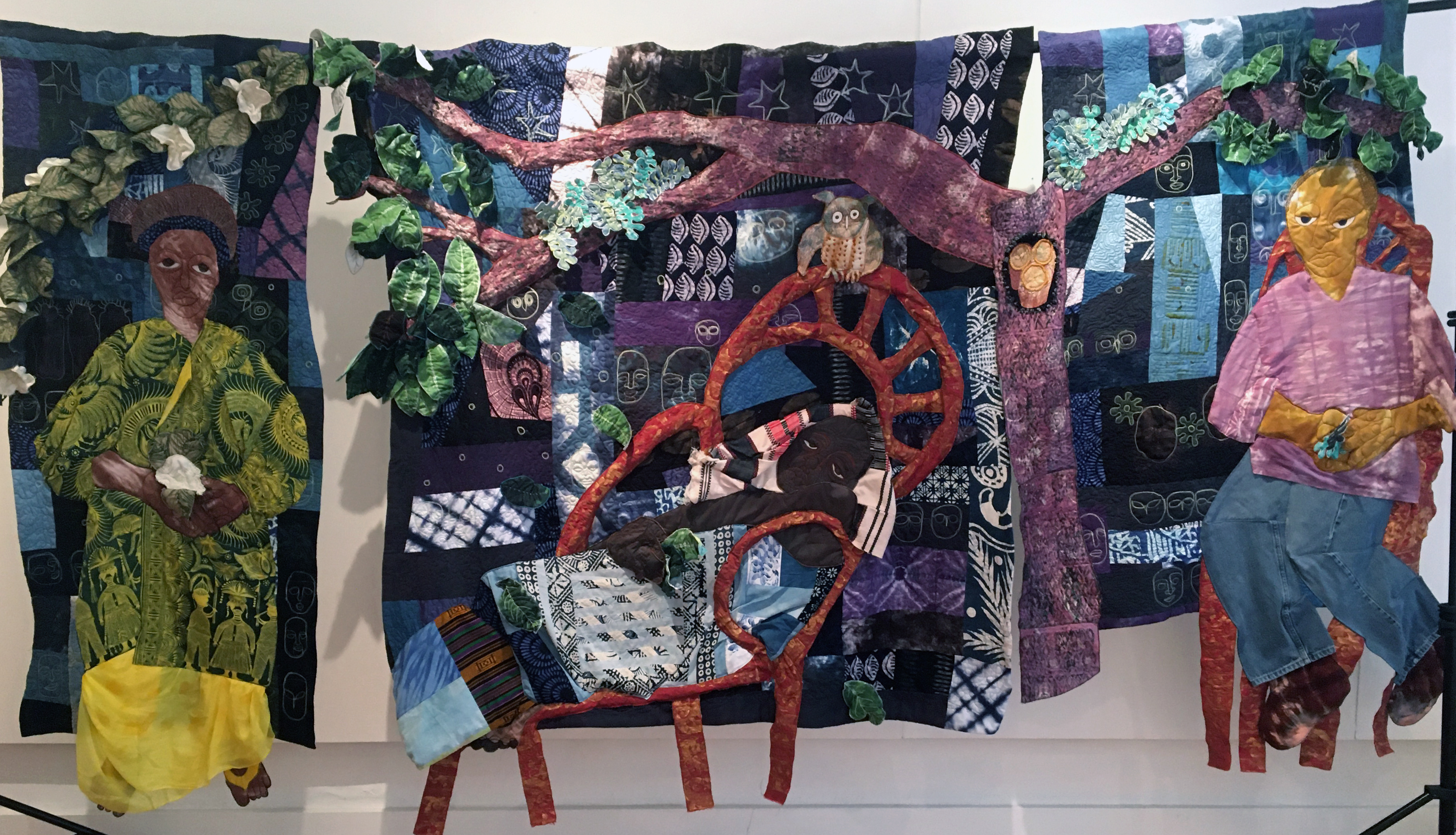 A view of one of Lauren Austin's quilts.