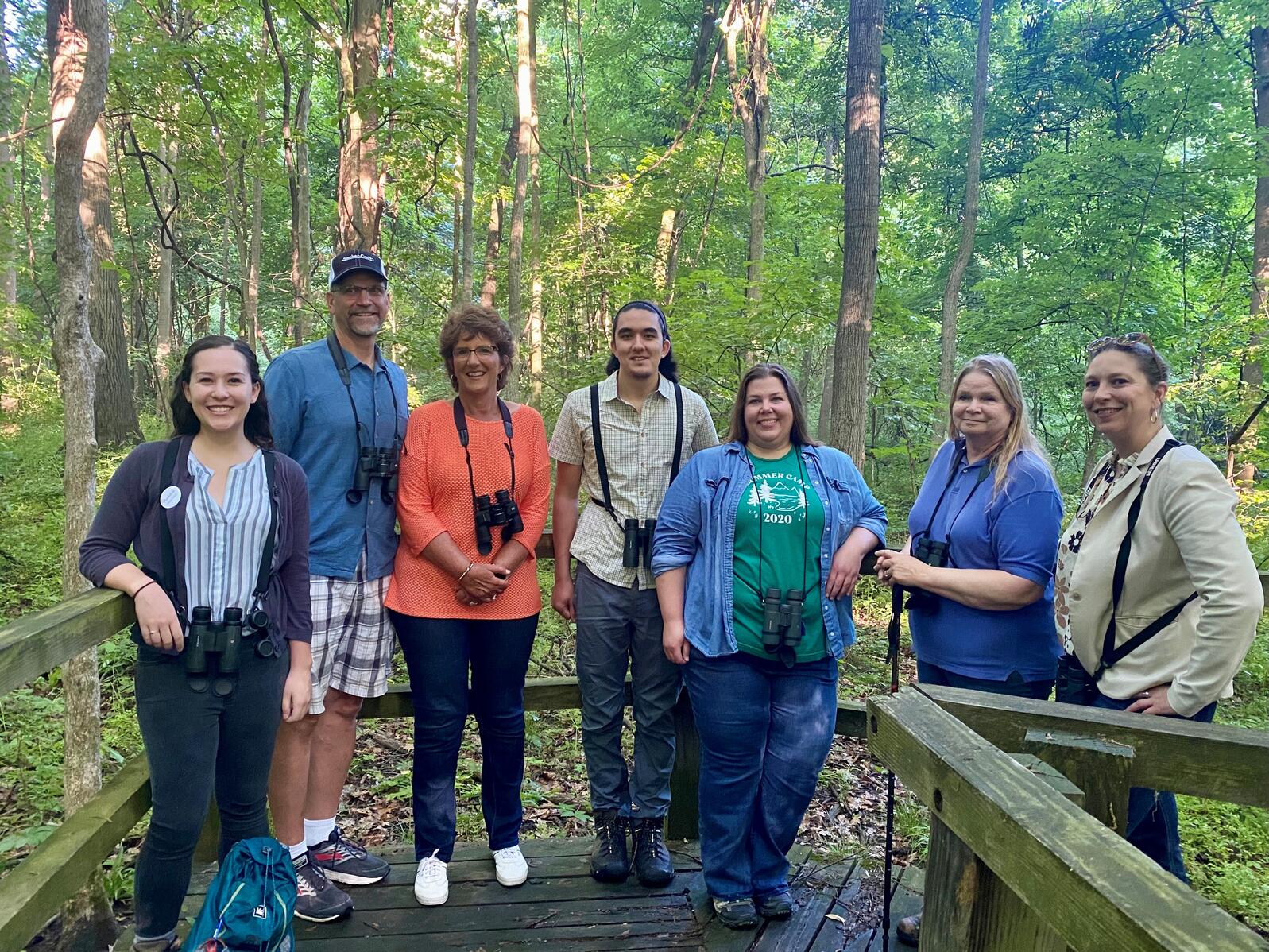 Audubon Great Lakes took Congresswoman Jackie Walorski (R-IN-02) on a bird walk through Potato Creek State Park in north-central Indiana to discuss the importance of conserving the Great Lakes for the benefit of Indiana’s birds and Hoosiers.