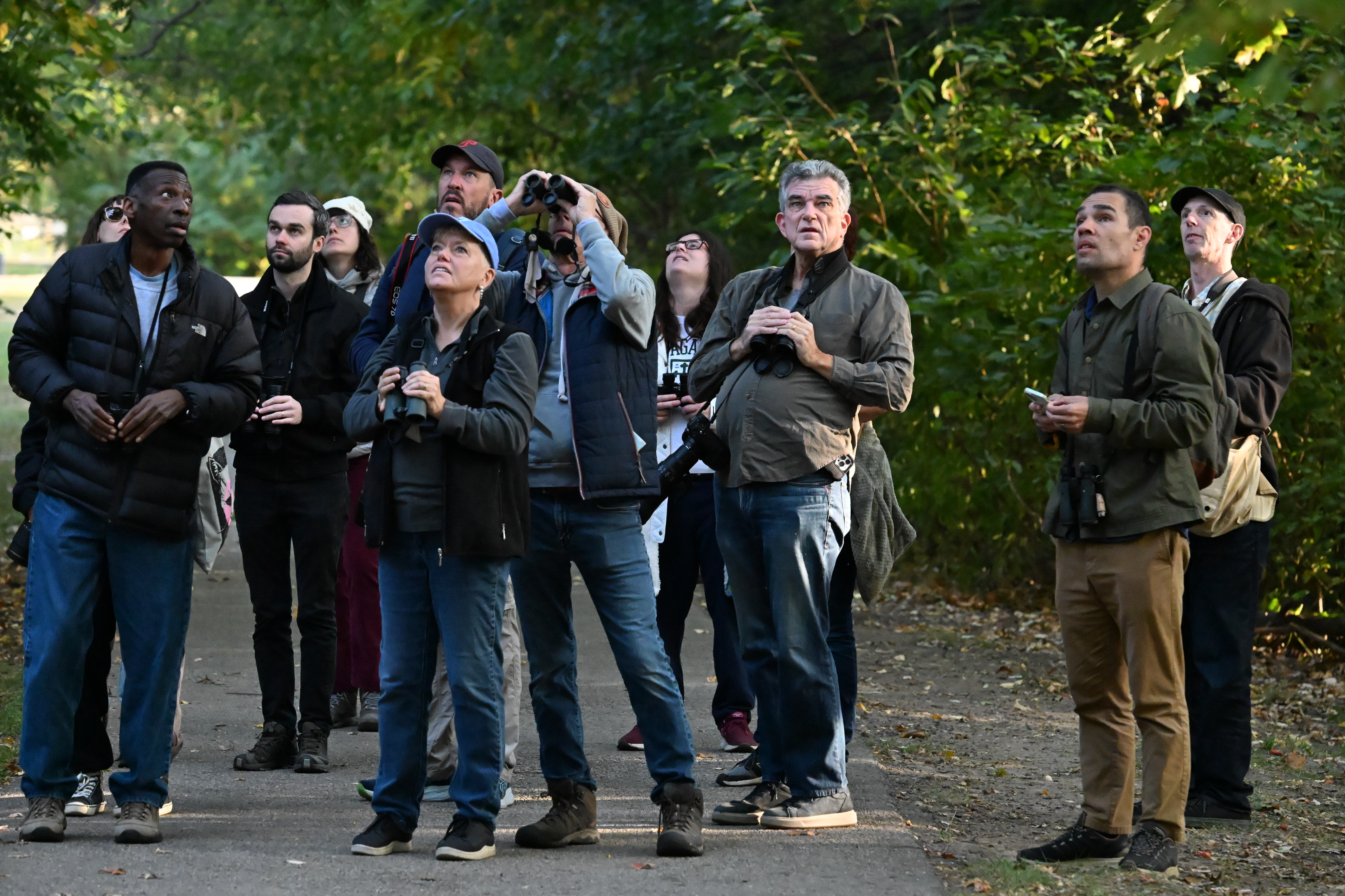 Group of birders at Philadelphia Birding Weekend