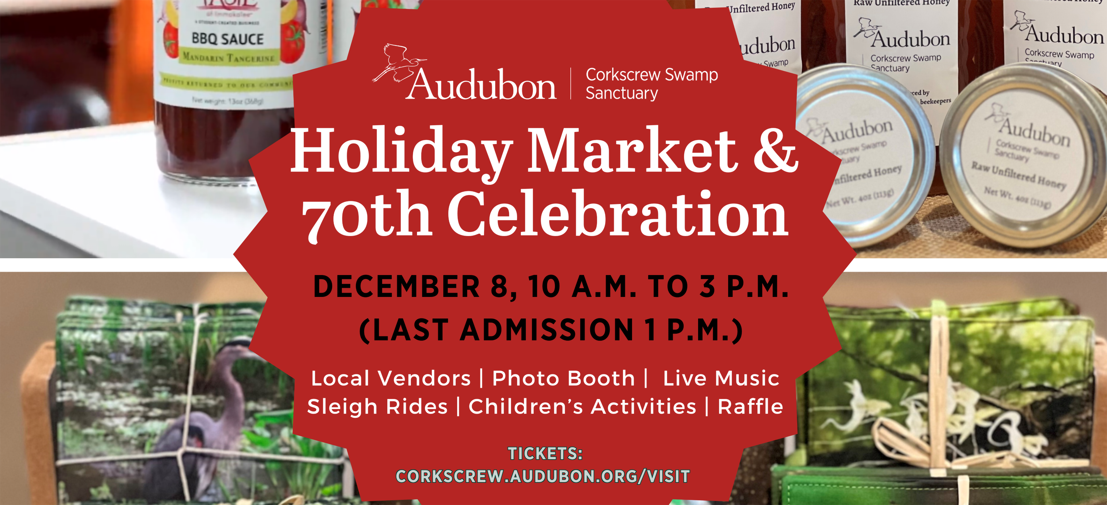 Graphic promoting the Holiday Market