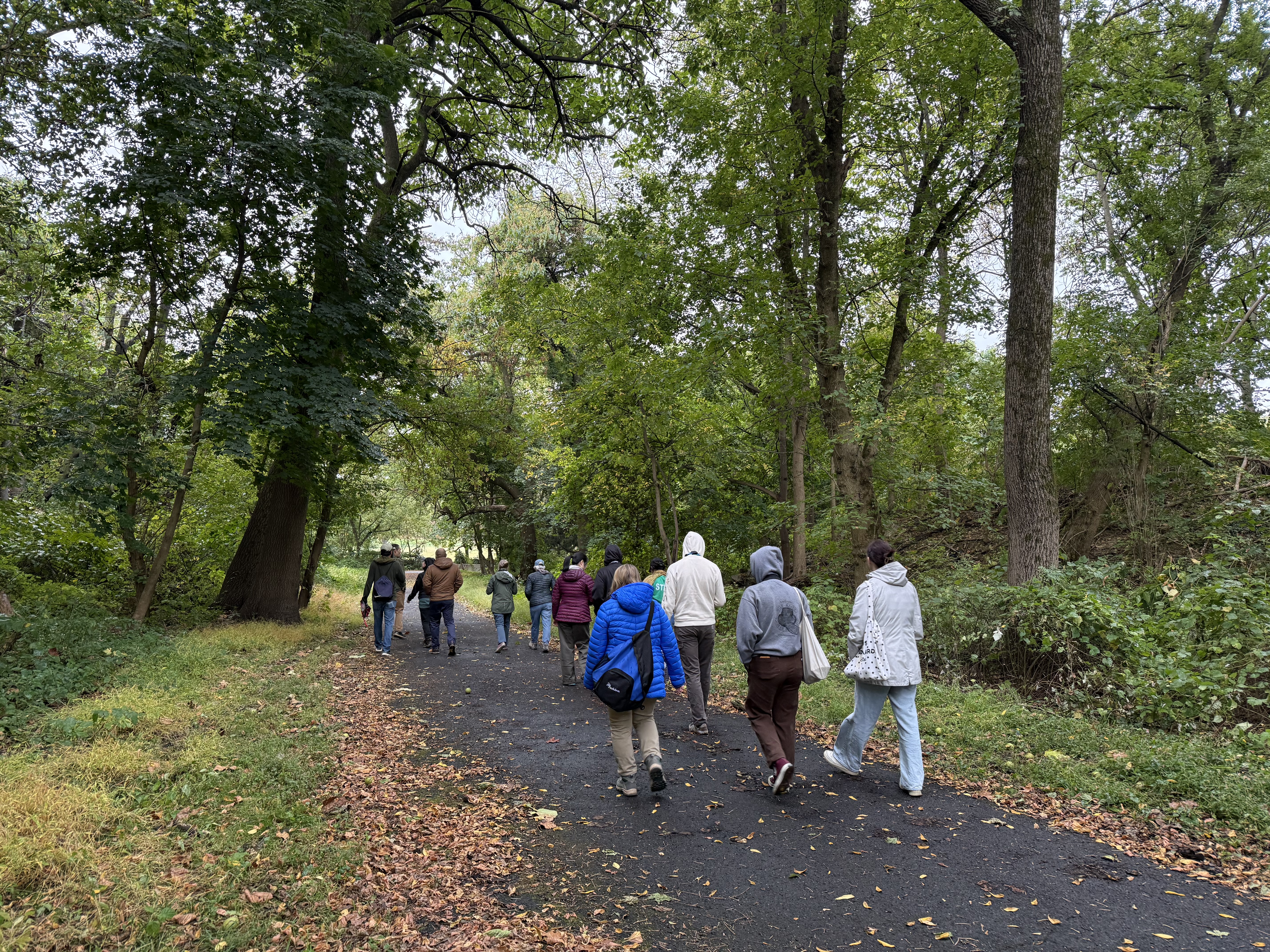 Participants of birding tour