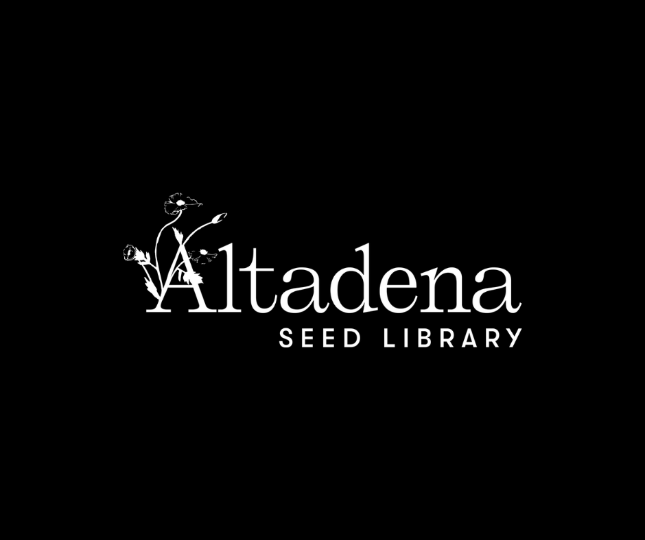 altadena seed library logo