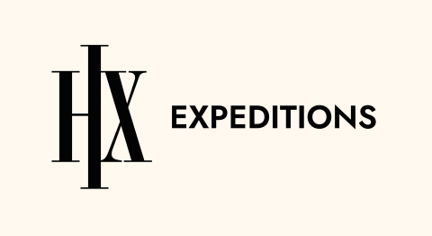 HX Expeditions logo.